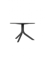 Стол пластиковый обеденный Nardi Spritz + Spritz Mini, антрацит