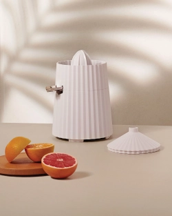 Alessi Электрическая соковыжималка для цитрусовых Plisse серая EAN 8003299447091