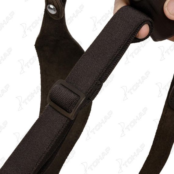 Кобура опер. под ПМ гориз. на резинке коричневая (HS-ОК-2/2br) Helios