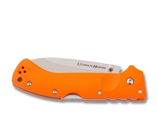 Складной нож Cold Steel 30URY Ultimate Hunter Orange c клинком из стали CPM-S35VN, рукоять G10