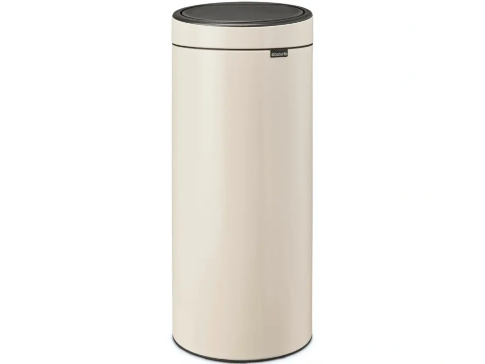 Brabantia Корзина для мусора Touch 30 л бежевая