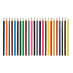 Карандаши цветные, Basir, деревянные, серия "Единорог", цветная упаковка, 24 шт