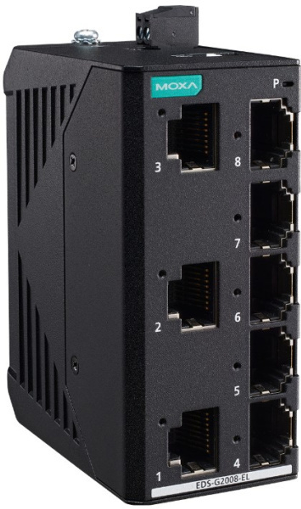 Коммутатор неуправляемый MOXA EDS-G2008-EL