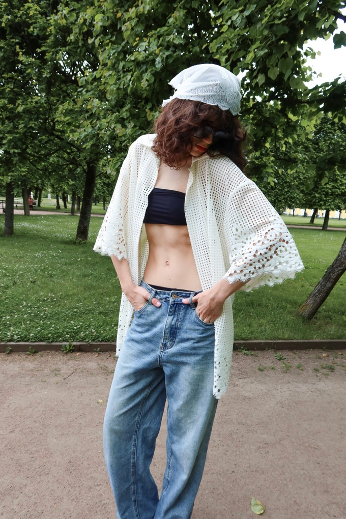 Рубашка белая