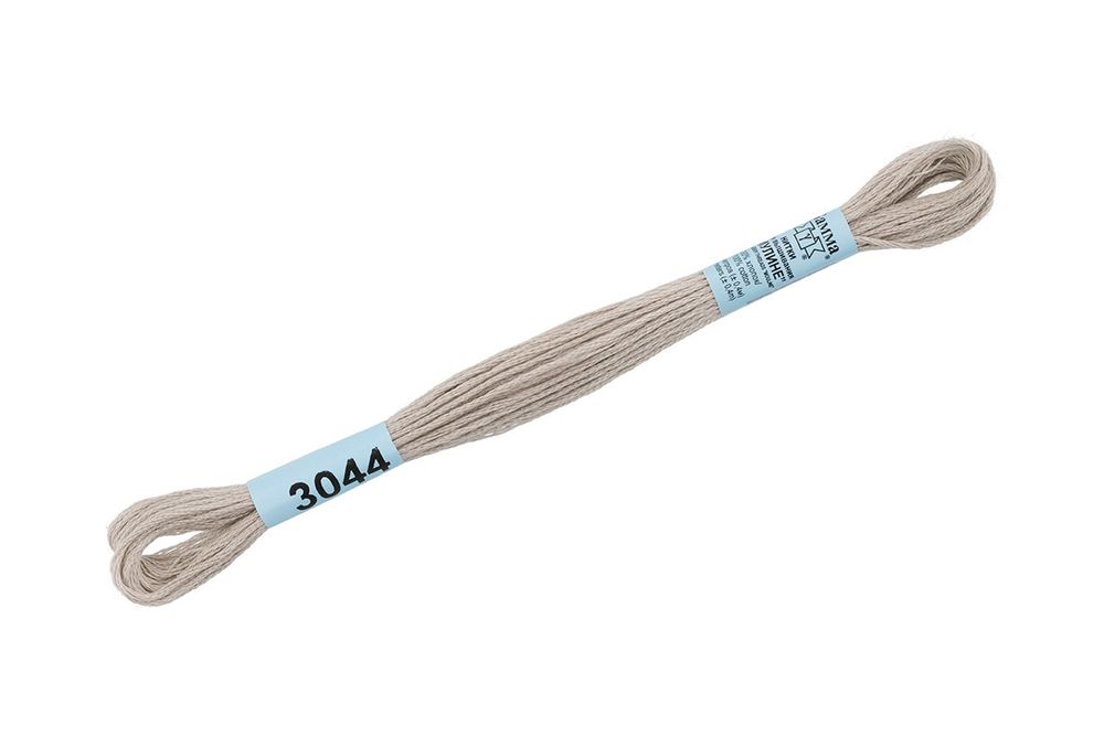 Мулине "Gamma", 100% хлопок, 8 м, №3044