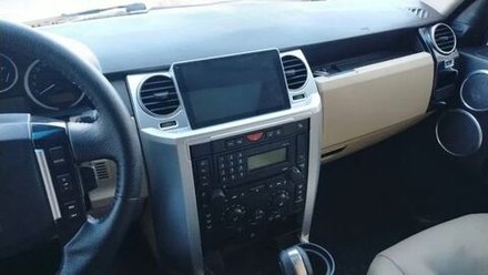 Магнитола для land Rover Discovery 3 2004-2009 (прямые углы) - Vaycar VA99-0011-2K на Android 13, 8-ядер, 2K QLED, ТОП процессор, CarPlay,4G SIM-слот