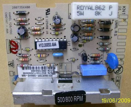 Модуль управления скоростью для стиральной машины Beko (Беко) - 2807350300, 2800730800, 68BE004