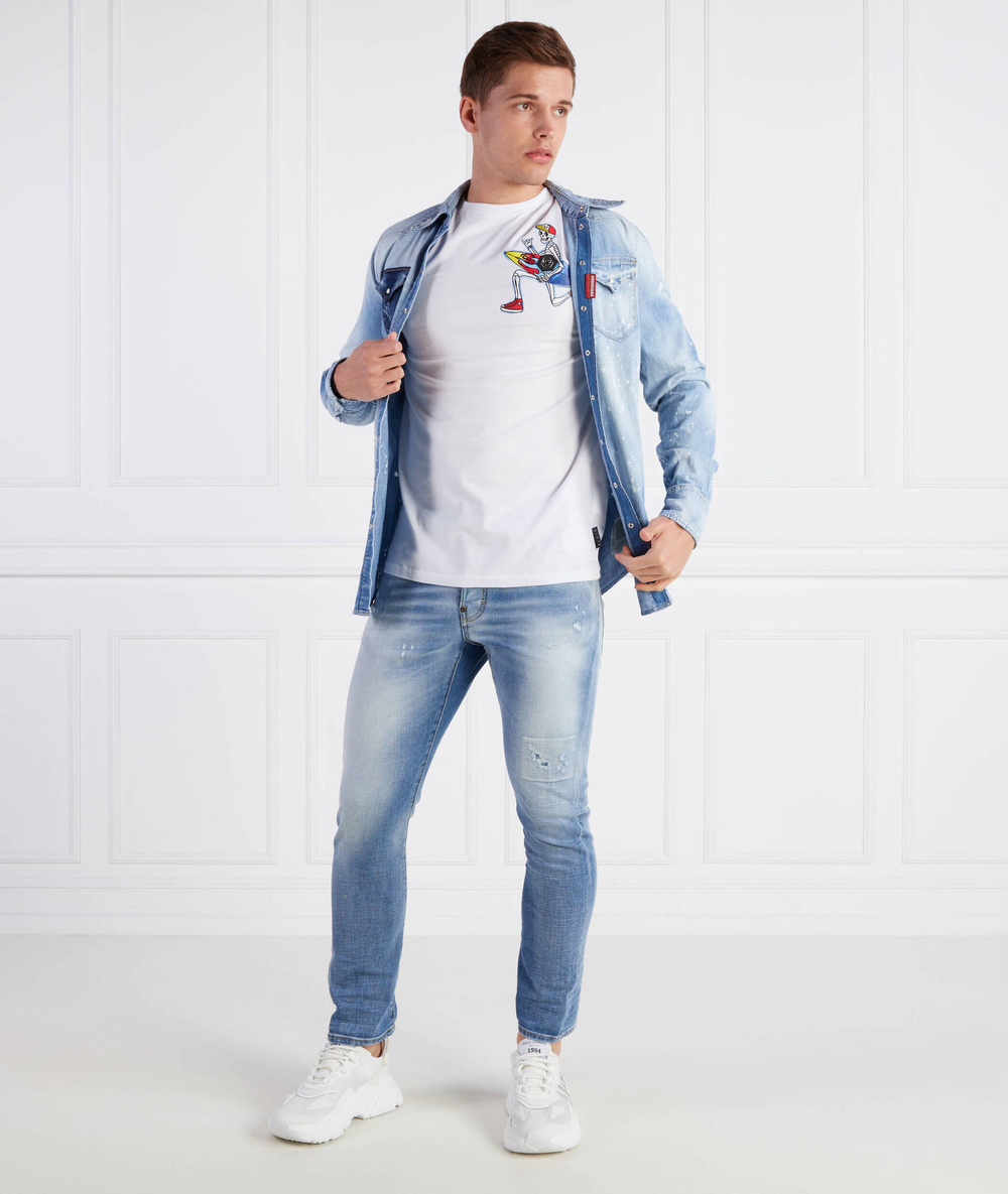 Футболка Philipp Plein - белый(MTK6106 PJY002N)