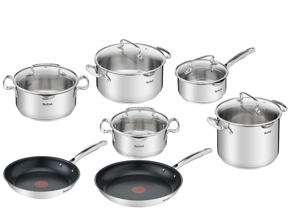 Набор посуды Tefal Duetto+ 12 предметов G718SC55