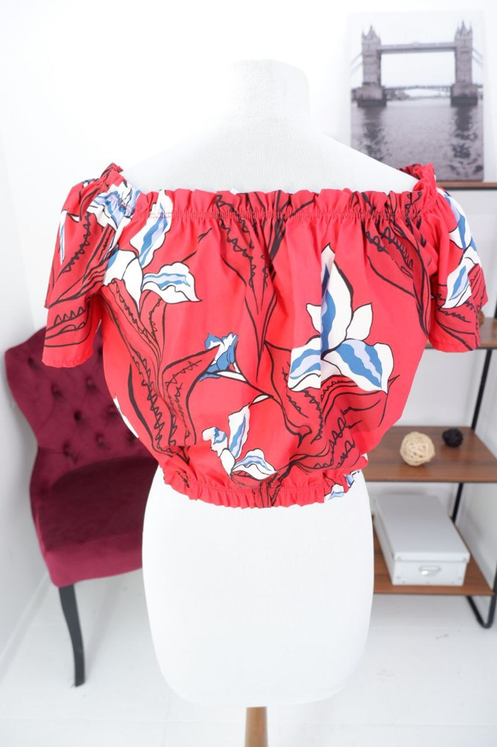 Топ летний яркий 42 размер