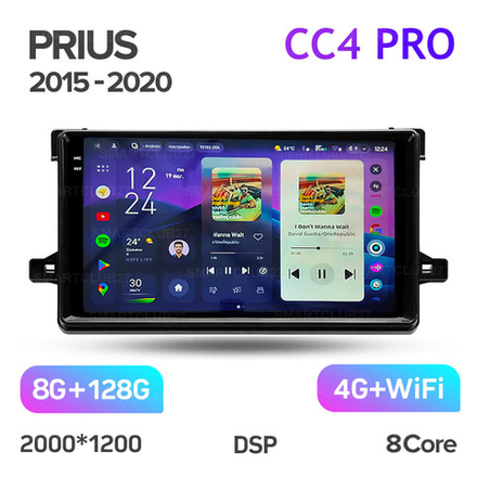 Teyes CC4 Pro 9" для Toyota Prius 2015-2020