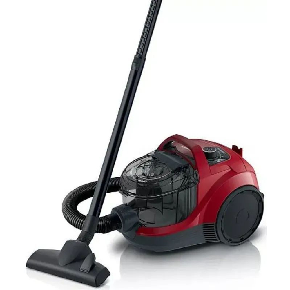 Пылесос Bosch Serie 4 BGS21WX200, 2000Вт, красный