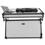 Стол диджейский UDG Ultimate Flight Case Portable Z-Style DJ Table Plus (Wheels) White