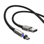 Micro-USB Кабель Baseus Zinc Magnetic Cable USB For Micro 2A 1m - Black
