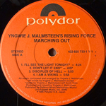 Yngwie J. Malmsteen's Rising Force ‎– Marching Out (США 1985г.)Т