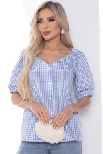 Блуза "Джейн" (голубая) Б10002 LT Collection (Акция)