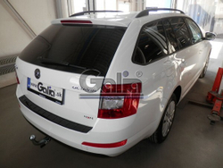 Фаркоп оцинкованный Galia S105C для Skoda Octavia седан/универсал 2013-(паспорт и сертификат в комплекте)(без электрики)