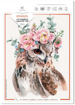 Бумага для акварели А4, 10л. 100% хлопок 300 г/кв.м