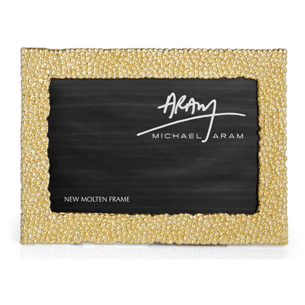 Рамка для фото 10х15см Michael Aram Золотые жемчужины золотистая