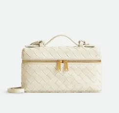 Косметичка Bottega Veneta Bang Bang, бежевый