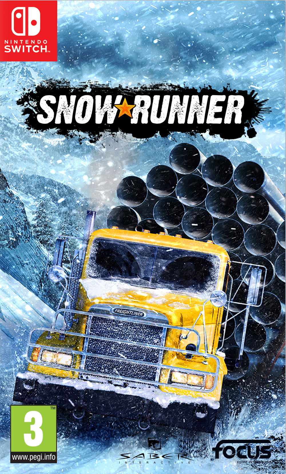 SnowRunner Стандартное издание (картридж для Nintendo Switch, полностью на русском языке)