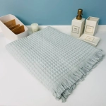 Полотенце вафельное 100*150см «Waffle» плотность 280гр/м, цвет снежная мята 08-184