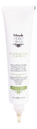 Nook Супер активная очищающая глина для кожи головы Ph 6,2 - Purifying Clay Mud , 150 мл