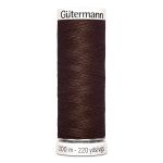 Нитки универсальные Gutermann Sew-all 100 (200 метров), 5 кат. | 694 кофейный