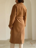 Пальто драповое шерстяное