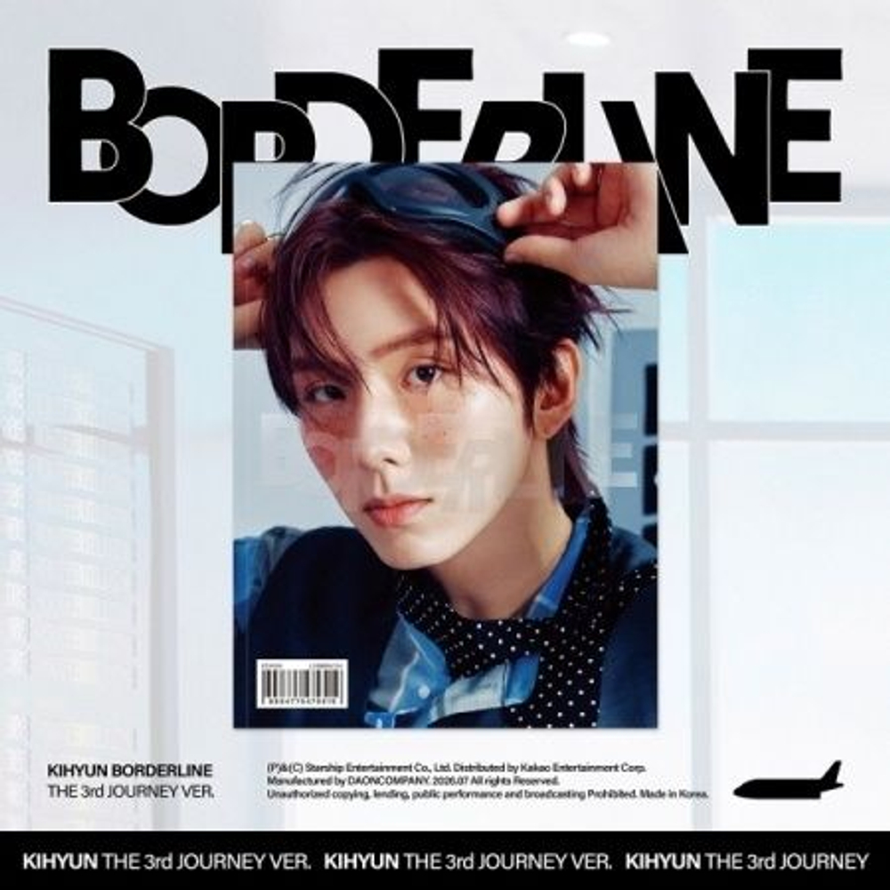 Альбом KIHYUN - BORDERLINE EP Album THE 3RD JOURNEY Version