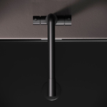 Смеситель для кухни с L-изливом с каналом для питьевой воды, черный AM.PM X-Joy S F85B05722