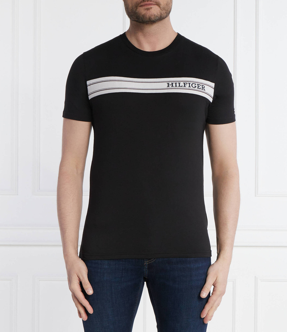 Футболка Tommy Hilfiger - черный(UM0UM03196)