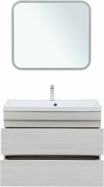 Тумба с раковиной Aquanet Нота New 334206 100 дуб холден