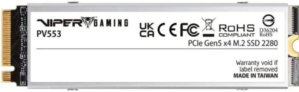 Накопитель SSD M.2 2280 Patriot Memory PV553P4TBM28H 4096 ГБ