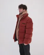 Пуховик Anteater Downjacket Velvet Терракотовая