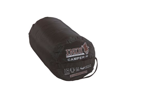 Спальный мешок INDI Camper L-zip от -6 °C (одеяло с подголовником 195+35X90 см)