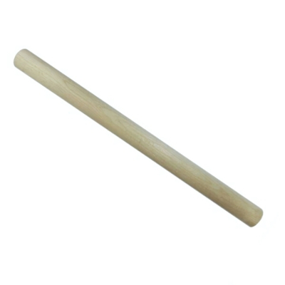 Скалка деревянная цельная Береза L=40см 40х3х3 см