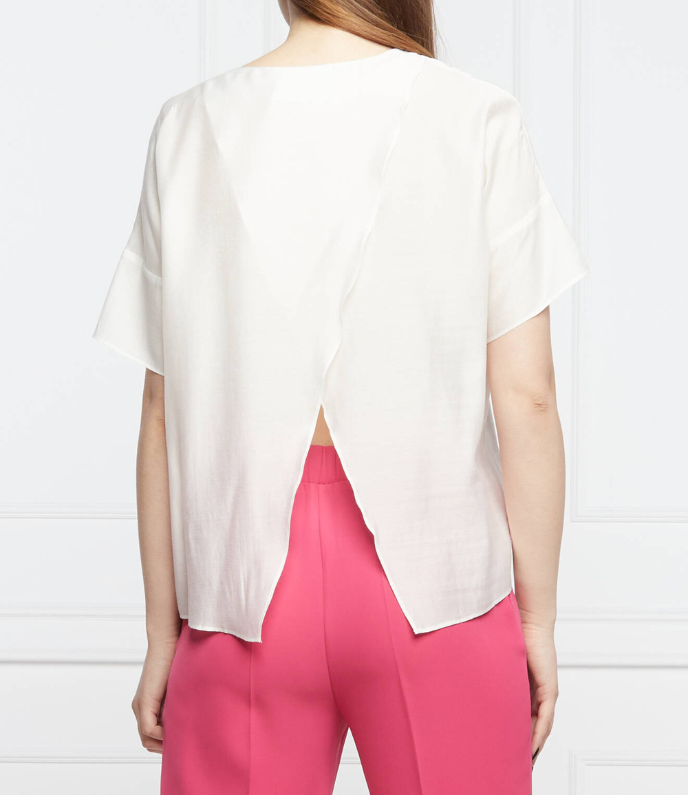 блузка komala Silvian Heach - белый(PGP22463BL)