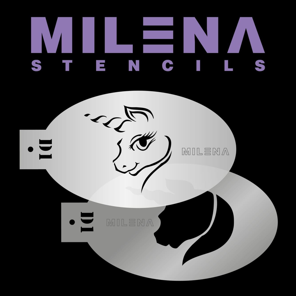 Трафарет Milena D1