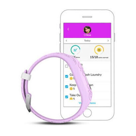 Детский фитнес трекер Garmin Vivofit jr. 2 Disney Princess 010-01909-15