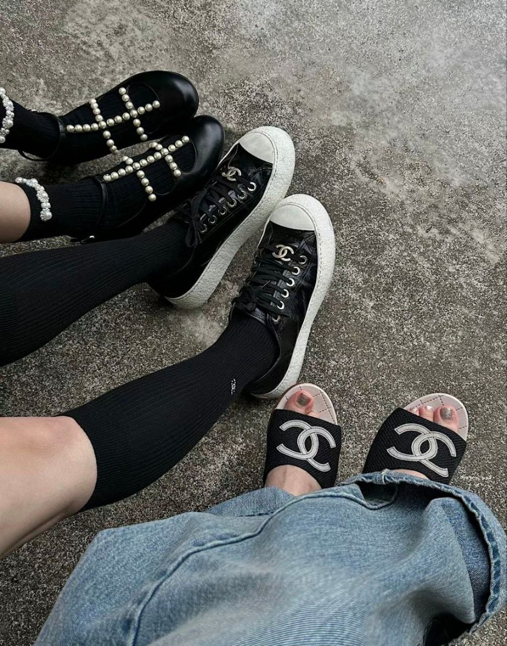 Носки CHANEL