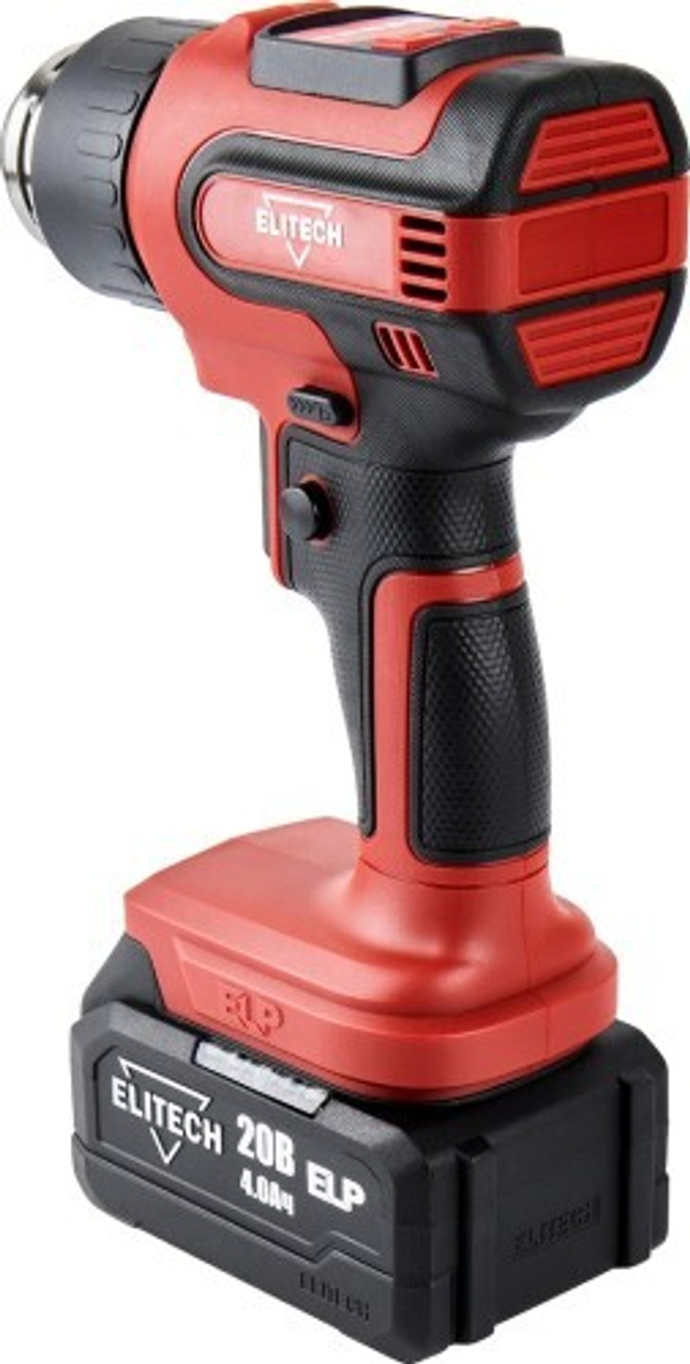 Фен строительный ELITECH ТВА 20СЛ5 аккумуляторный 205707