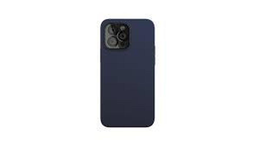 Накладка iPhone 13 Pro Max силикон blue