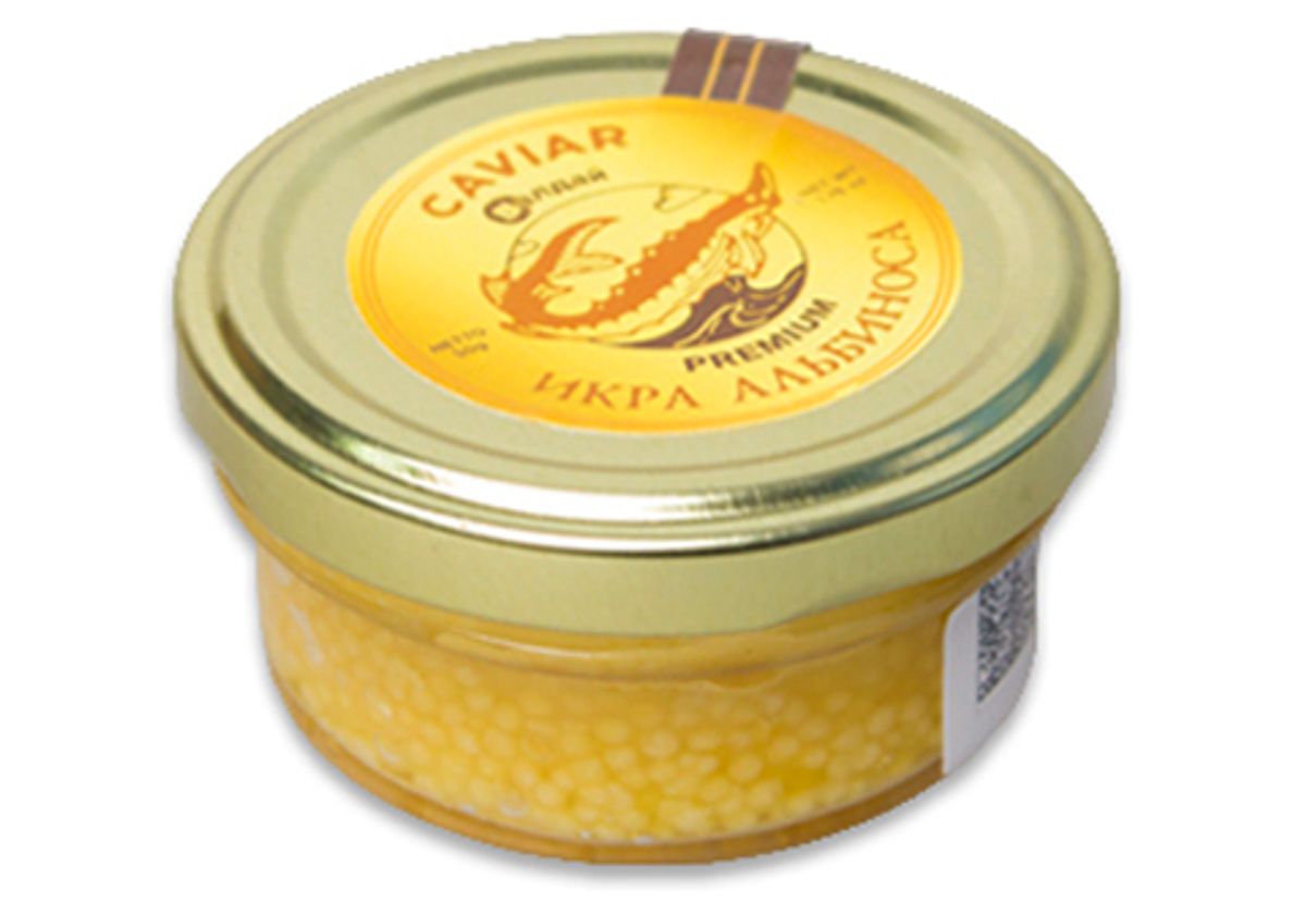 Икра стерляди альбиноса "Валдай", 50г