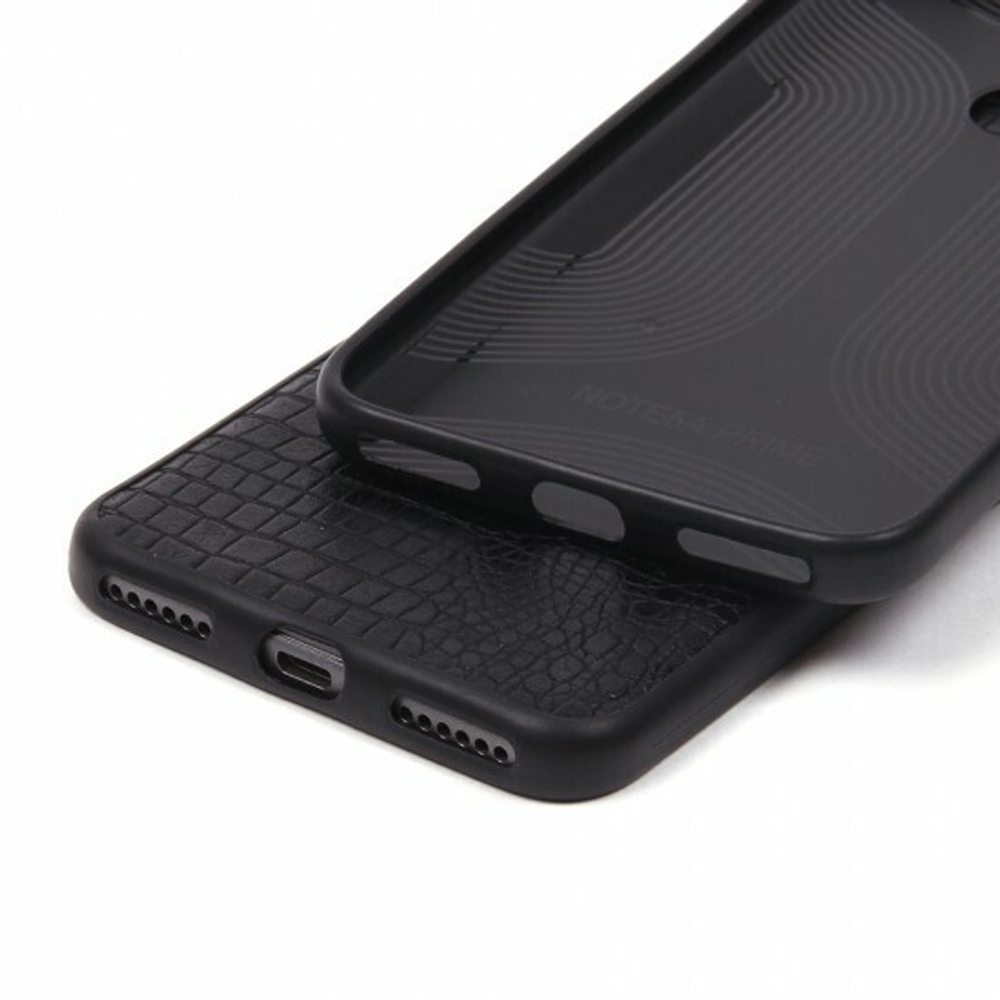 Панель из экокожи Рептилия для Xiaomi Redmi Note 5А Prime (32 и 64GB), 010027 Красный