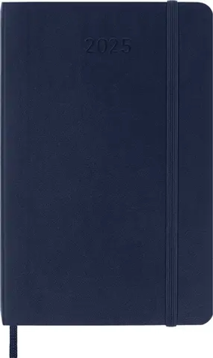 Ежедневник Moleskine (DSB2012DC2) Classic Soft Pocket 90x140мм 400стр. мягкая обложка синий сапфир