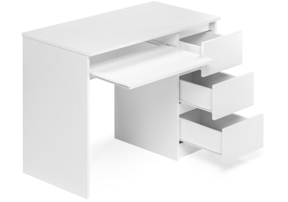 Письменный стол Мадера СМП 105х50х75 правый белый