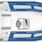 Лодка надувная ZODIAC PRO 550 TOURING ПВХ ( сине-серые баллоны, белый корпус )