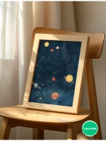 Постер в детскую мальчика 40х50 см