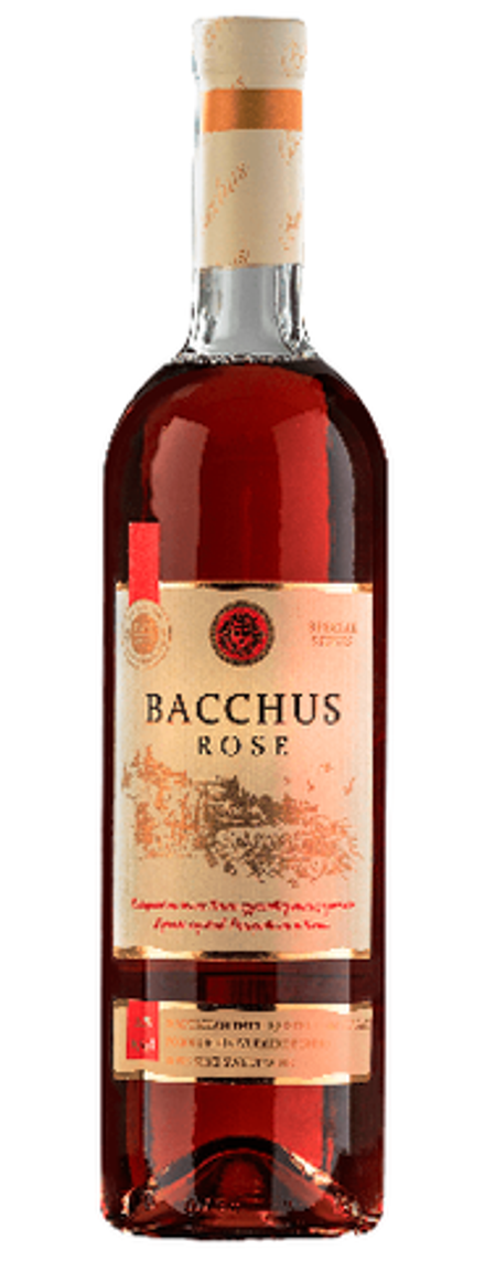 Вино Bacchus Rose полусладкое 0,75 л